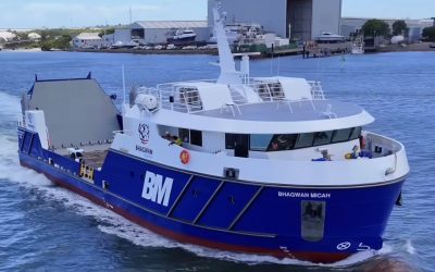 Bhagwan Marine Celebrates Christening of Bhagwan Micah